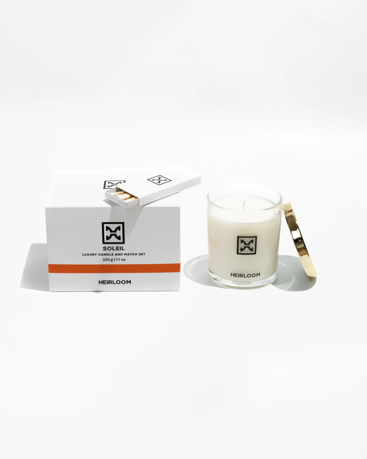 Soleil Luxury Candle & Match Set