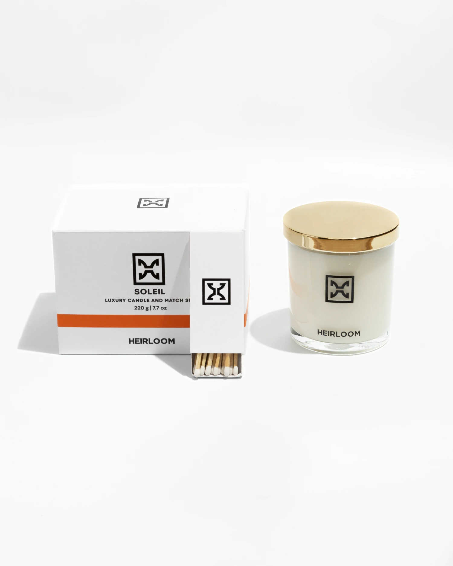 Soleil Luxury Candle & Match Set